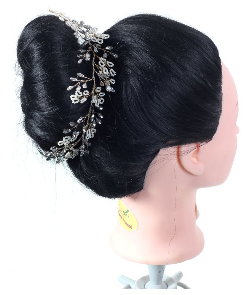 Ritzkart White Casual Hair Bun Buy Online At Low Price In India