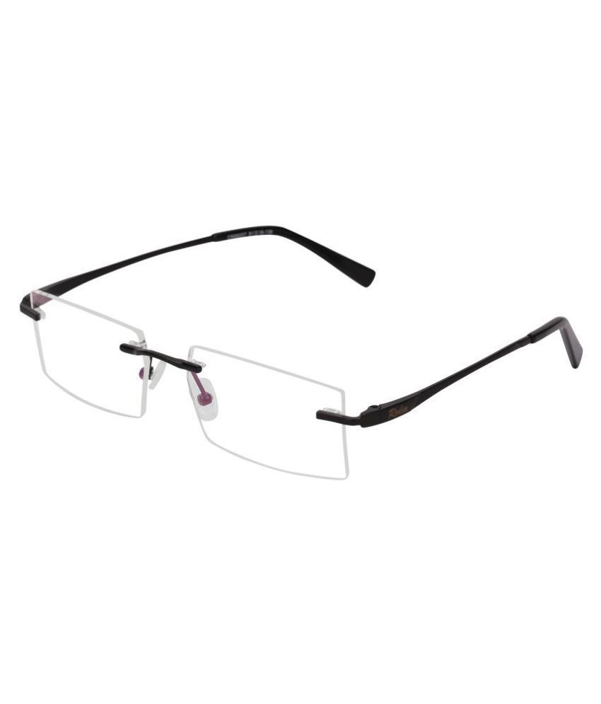 Redex Rectangle Spectacle Frame Expensive Rimless Buy Redex Rectangle