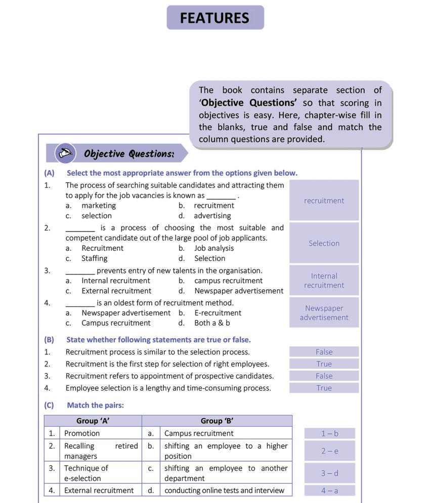 TYBCom Sem 6 Human Resource Management - HRM Smart Notes Book | B.Com ...