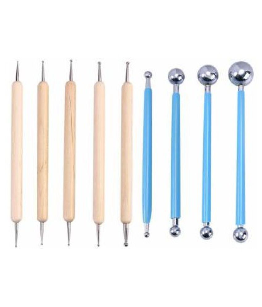 Combo Of 4pcs Modeling Ball Tool Fondant Cake Decorating Sculpting