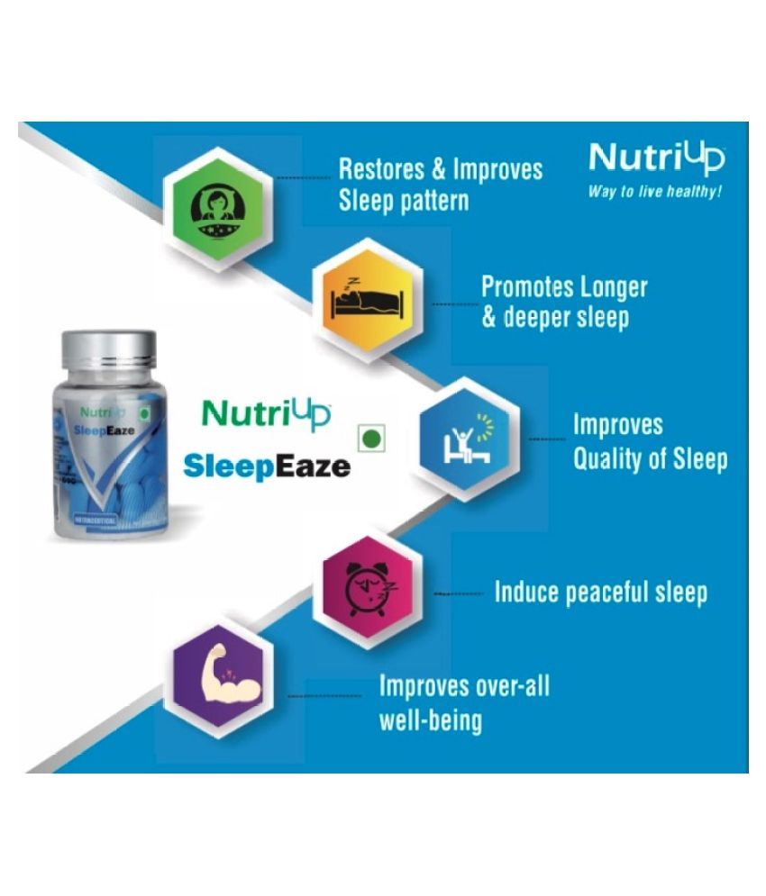 NutriUP SLEEPEAZE Tablets 2 gm: Buy NutriUP SLEEPEAZE Tablets 2 gm at ...