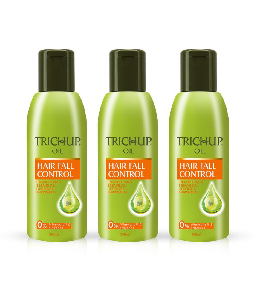     			Trichup - Anti Hair Fall Almond Oil 200 ml ( Pack of 3 )