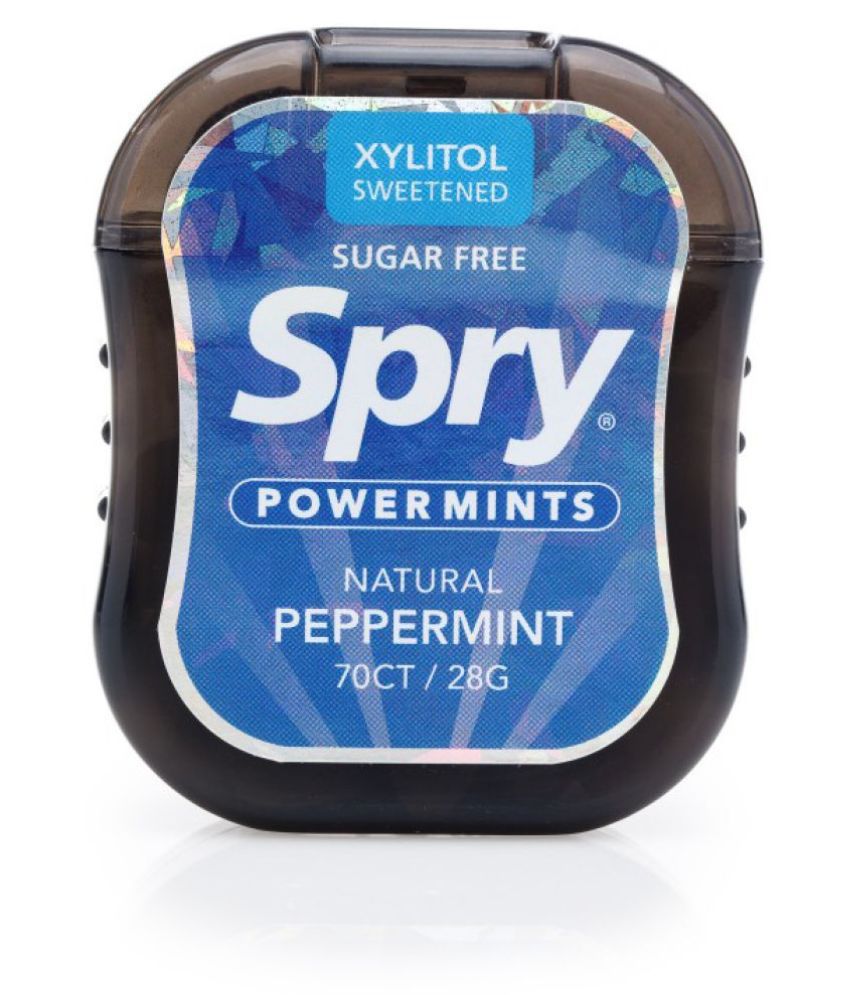 Xlear Spry Xylitol Natural Pepper Mint 28 gm
