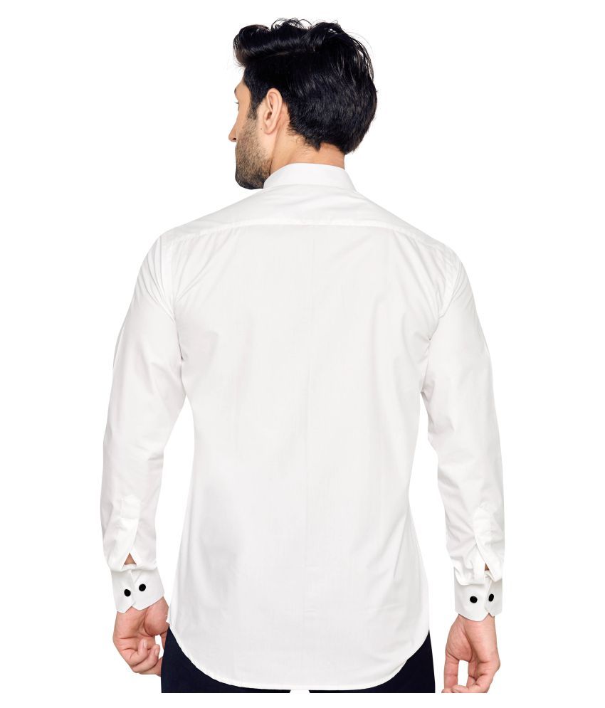 True United 100 Percent Cotton White Shirt Buy True United 100
