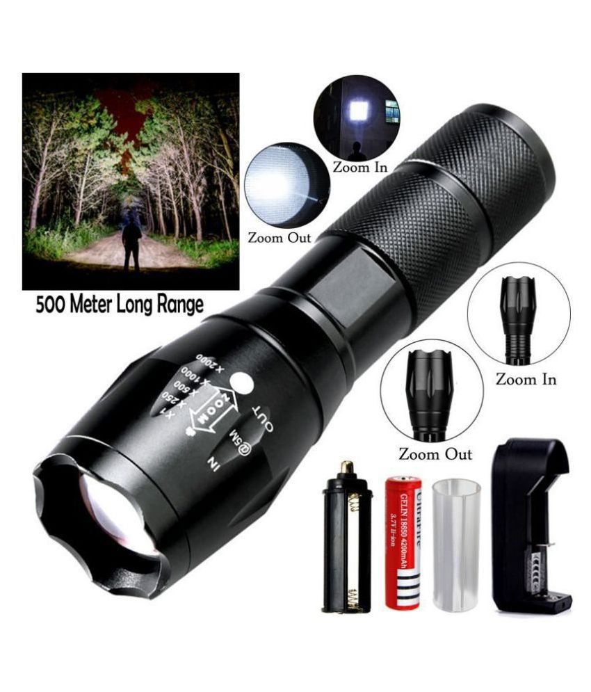     			gpsales 5W Flashlight Torch - Pack of 1
