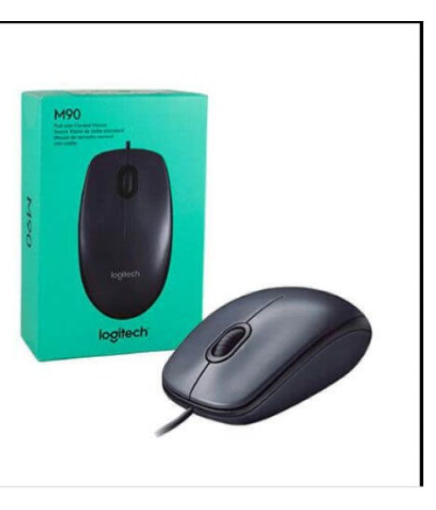     			Logitech Logitech M90 Black USB Wired Mouse