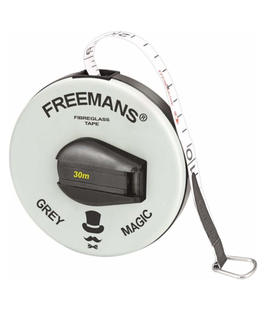 Freemans GM30 Grey Magic Measuring Tape-30m