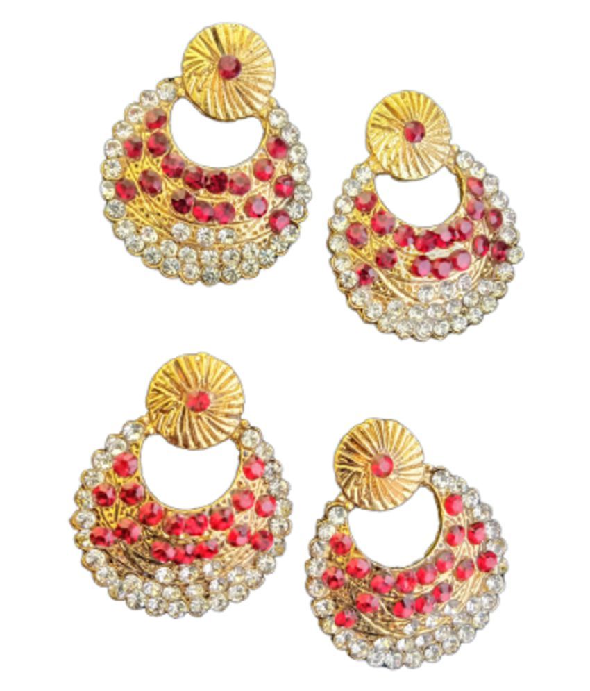 Earring Tops Combo For Girl & Womens - Buy Earring Tops Combo For Girl ...