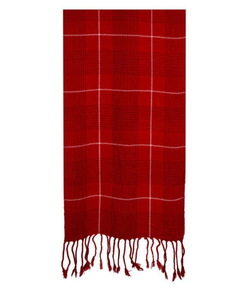 Tribes India Maroon Muffler: Buy Online at Low Price in India - Snapdeal