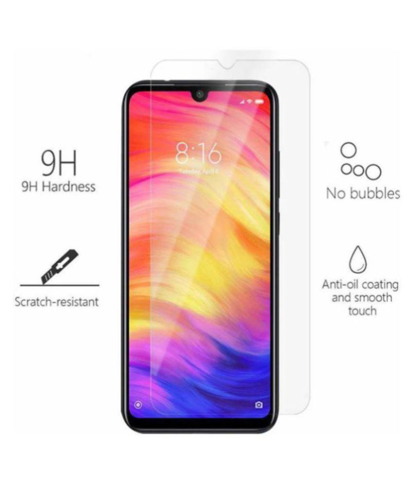 Xiaomi Redmi Note 7 Pro Tempered Glass Screen Guard By Lenmax Uv Protection Anti Reflection 5948