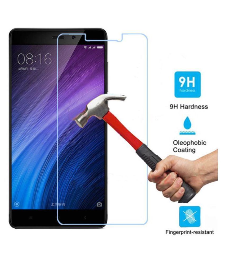 Xiaomi Redmi Tempered Glass Screen Guard By Lenmax Uv Protection Anti Reflection Tempered 8930