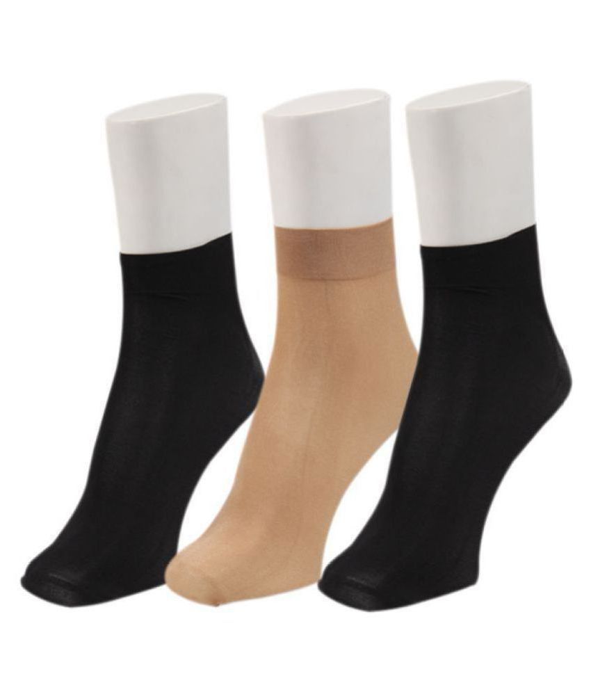 N2S NEXT2SKIN - Ladies opaque Socks, Sheer Ankle Socks for Women ...