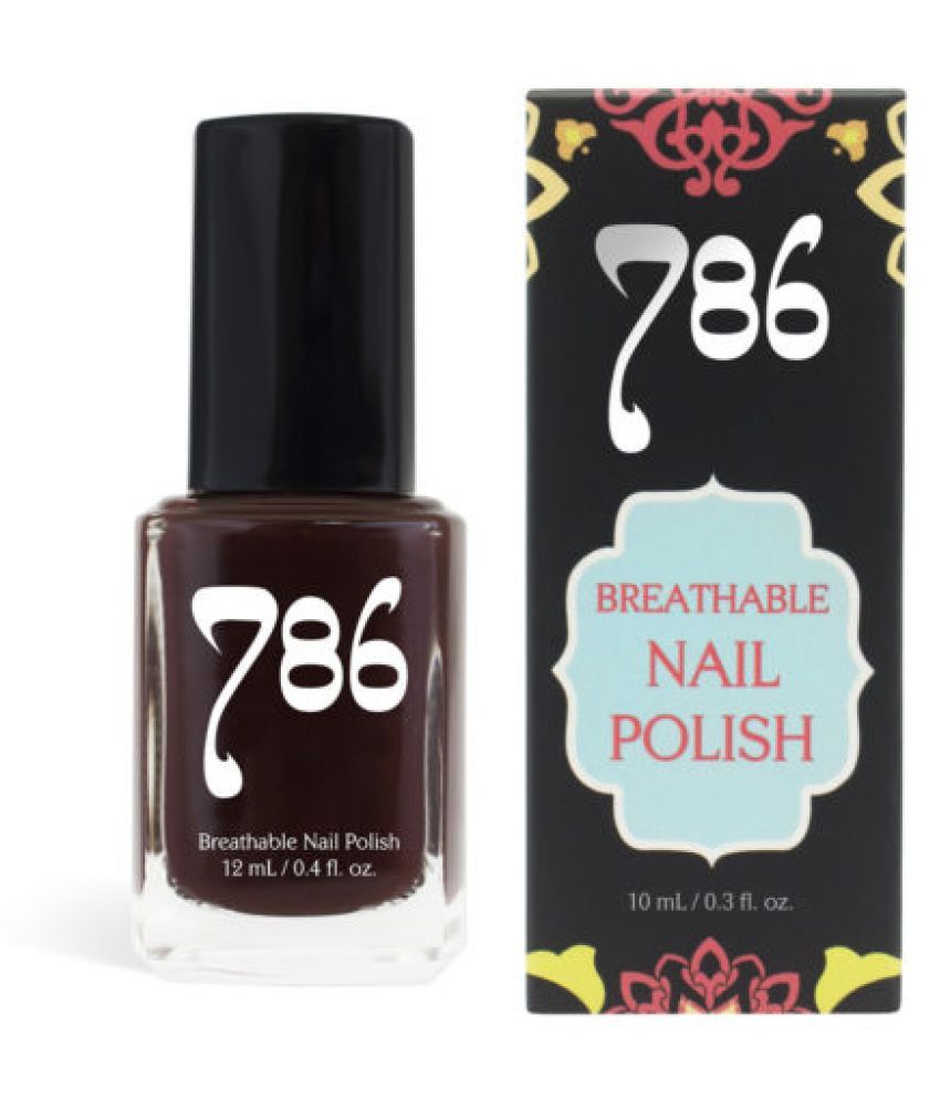 786 Istanbul Breathable Nail Polish Maroon 12 Ml Buy 786 Istanbul Breathable Nail Polish Maroon 12 Ml At Best Prices In India Snapdeal