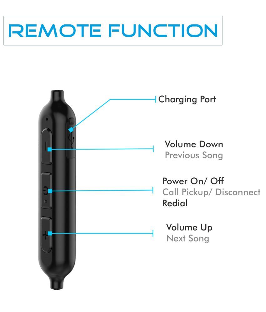 Plugtech Plugtech Go X1 Bluetooth In Ear Wireless With Mic Headphones