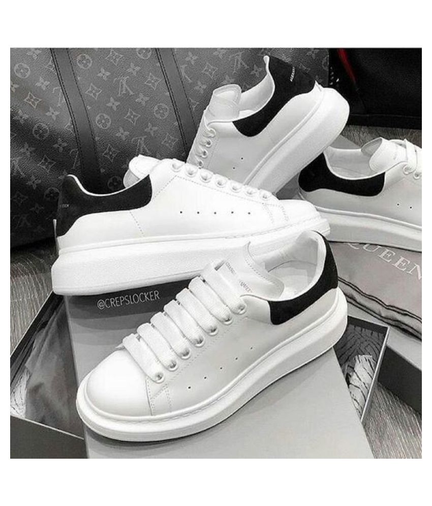 alexander mcqueen white sneakers price