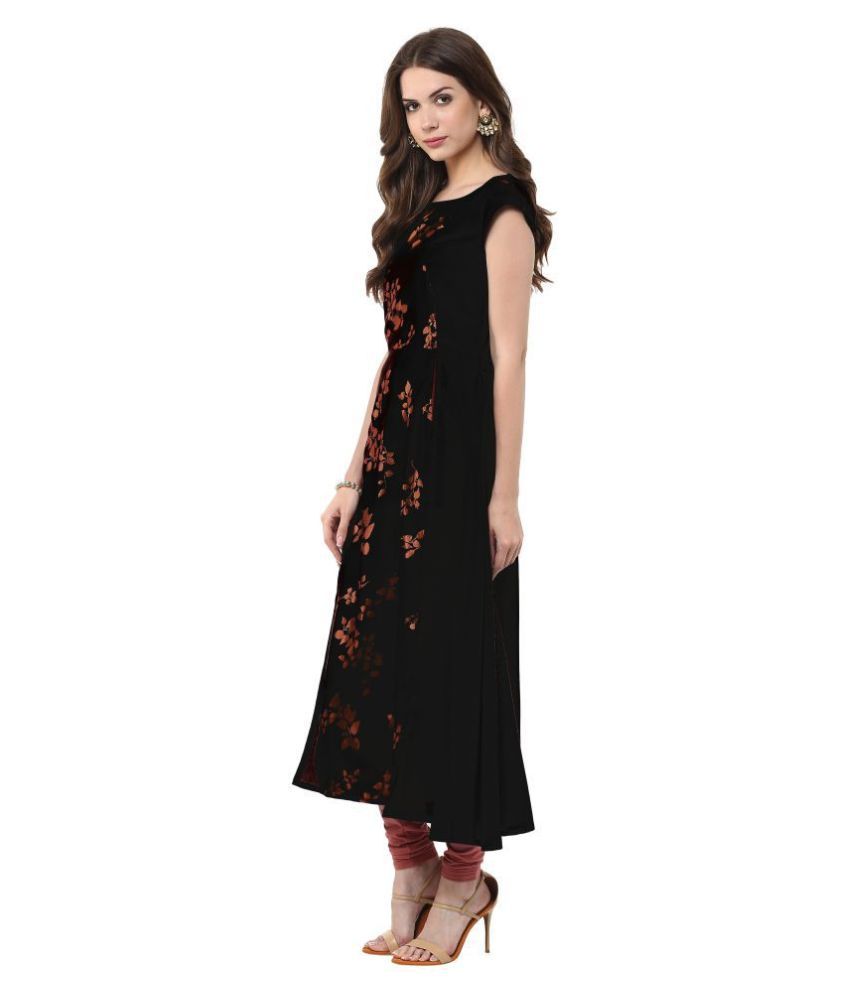 janasya black kurti