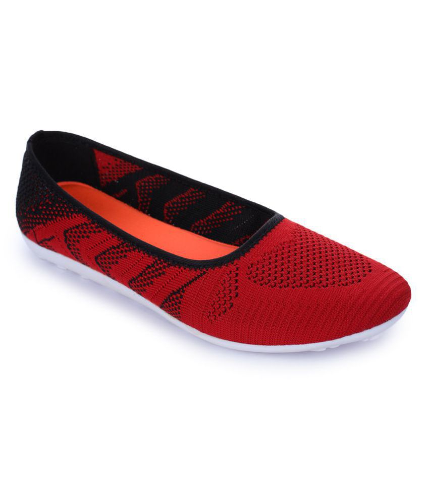     			Gliders By Liberty - Red Women's Slip On