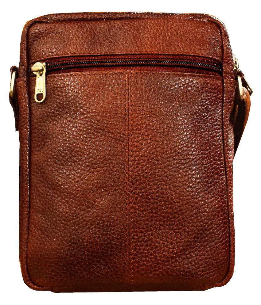 leather tiffin bag