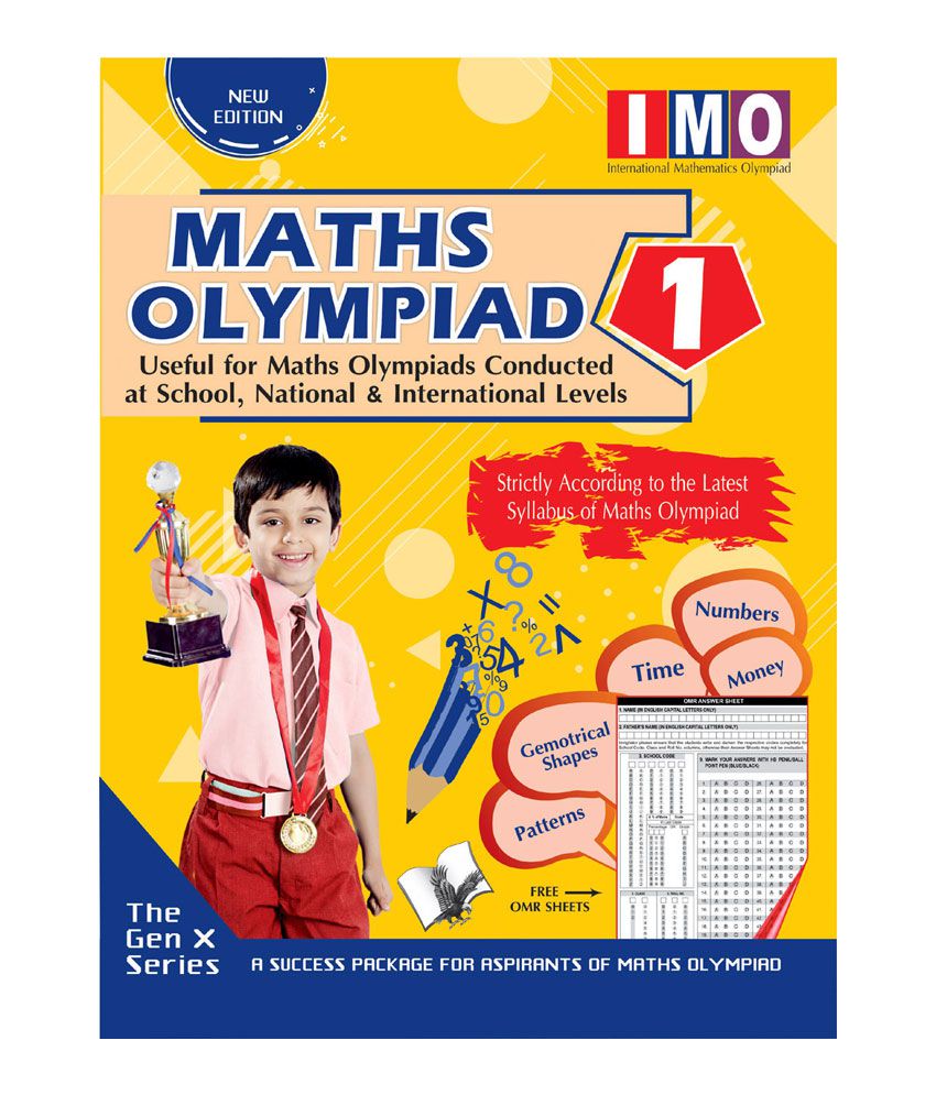     			International Maths Olympiad - Class 1 (With CD)