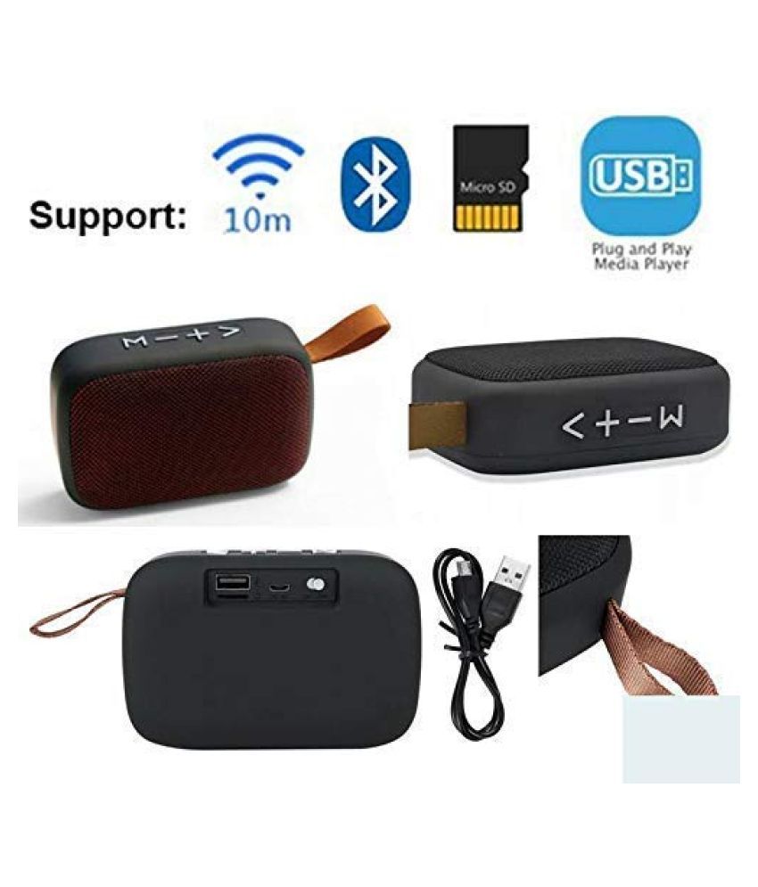 portable speaker with bluetooth and usb