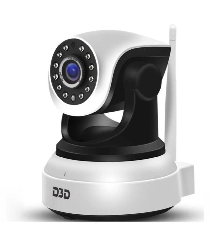 D3D D8809 2MP Wi-Fi PTZ Ultra HD Night Vision Home Security IP Camera ...