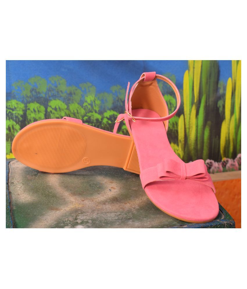 zappos pink flats