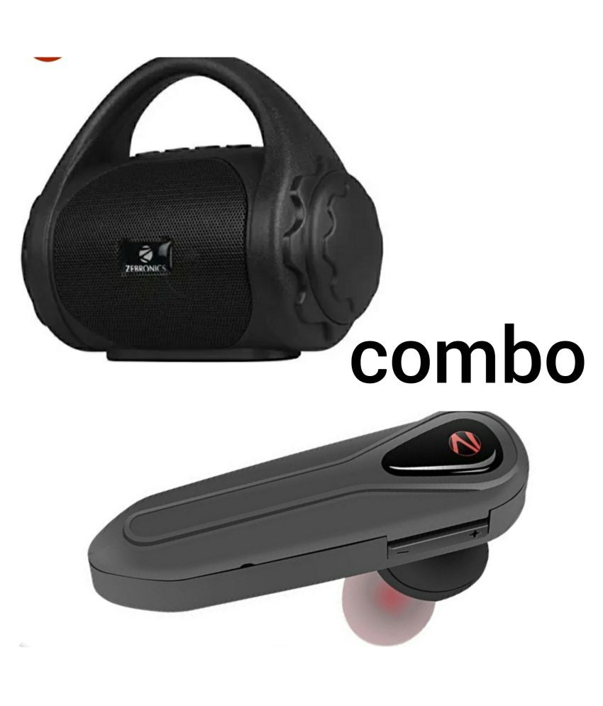 Zebronics speaker& bt earphone Bluetooth Speaker Buy Zebronics