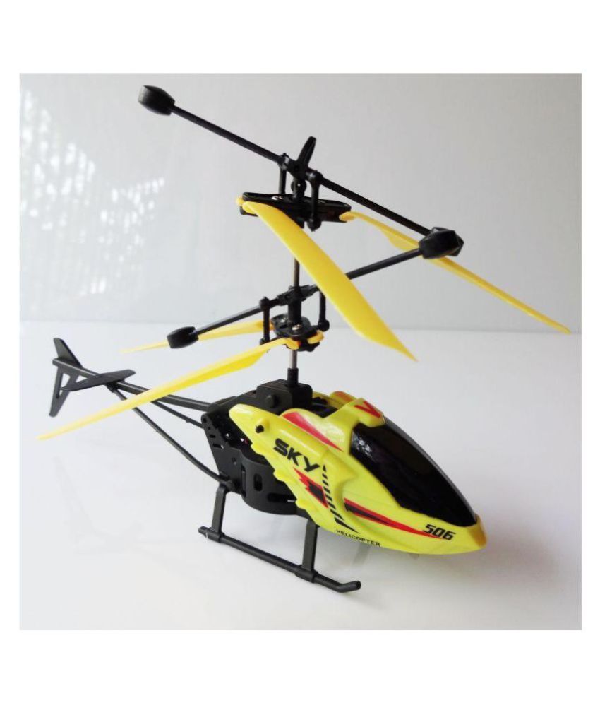 Kiti Kittz Hand Induction Control Flying Helicopter Toy with Infrared