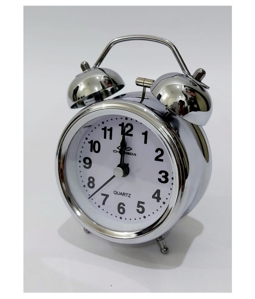 Kingpact Analog Chrome Alarm Clock Pack of 1 Buy Kingpact Analog