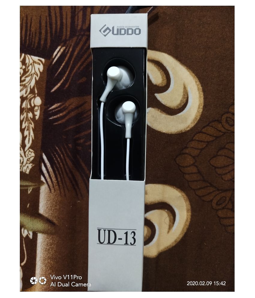 Buy UDDO UD-13 In Ear Wired With Mic 