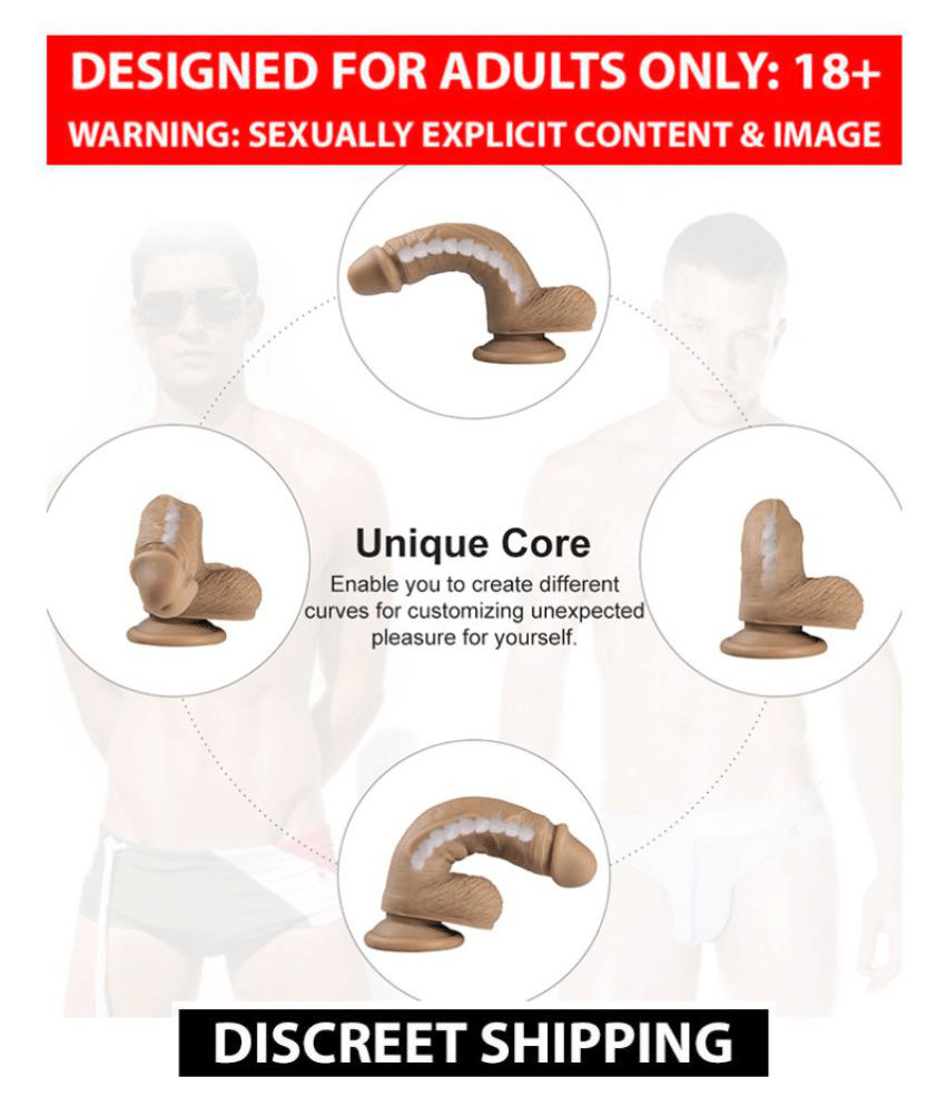 7 Inches Skin Colour Realistic Sexual Dildo With Balls And Strong ...
