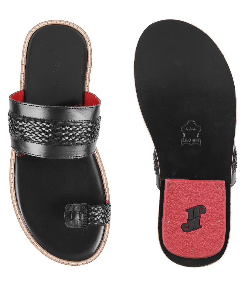 mochi black sandals