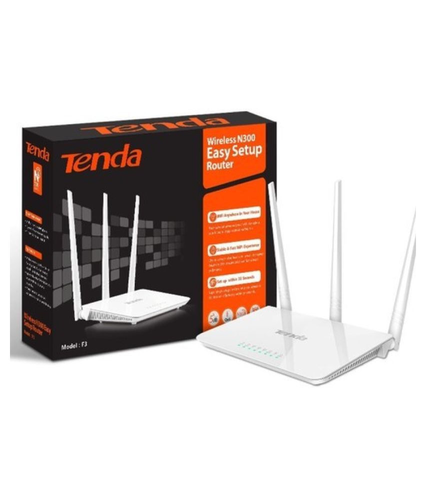  Tenda  TENDA  F3 300Mbps Router Without Modem Buy Tenda  