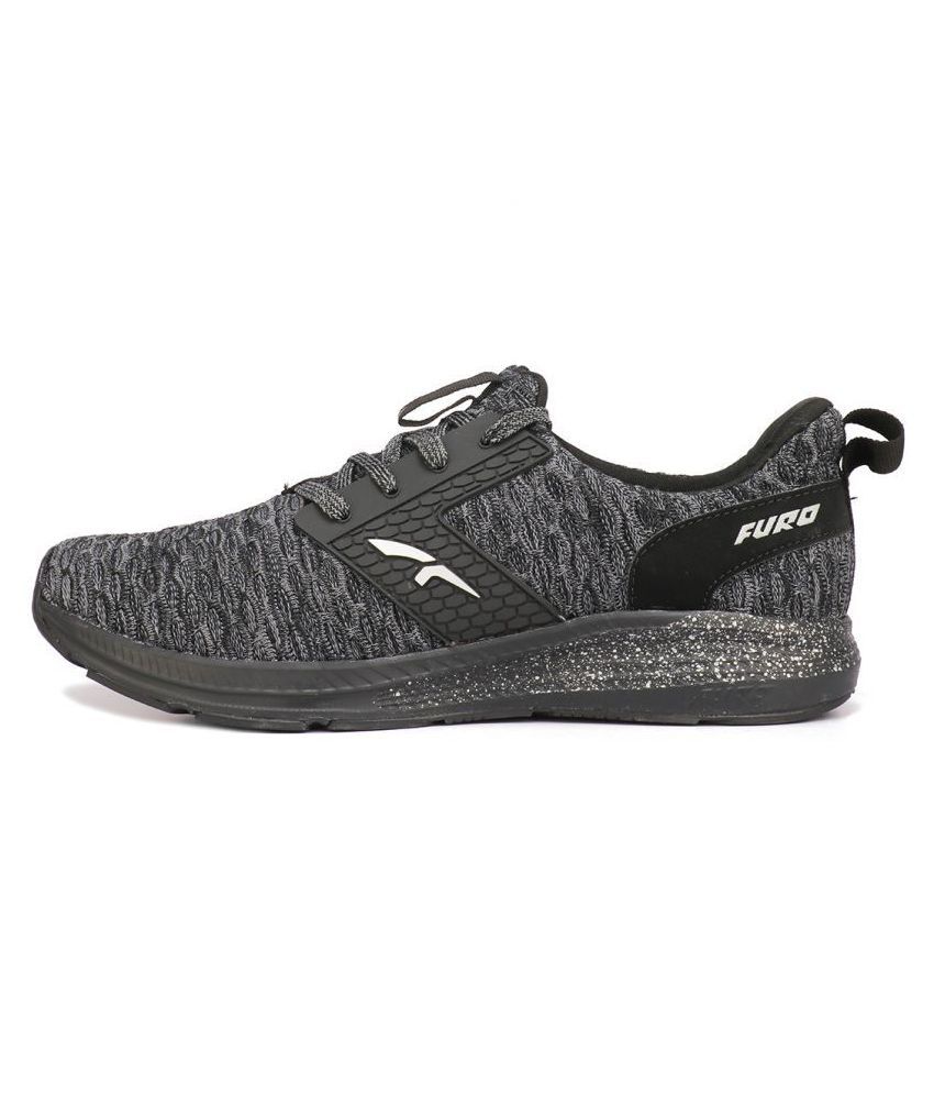 Red Chief R1051 Black Running Shoes 