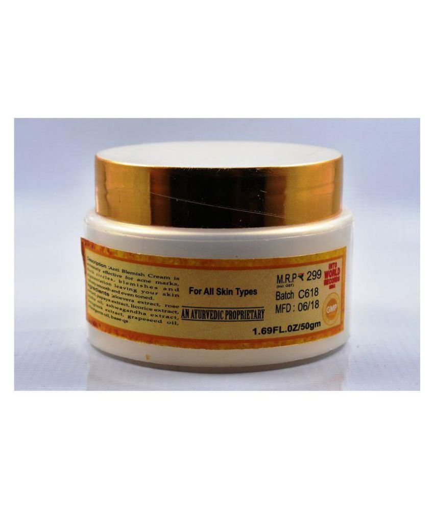 khadi natural anti blemish cream