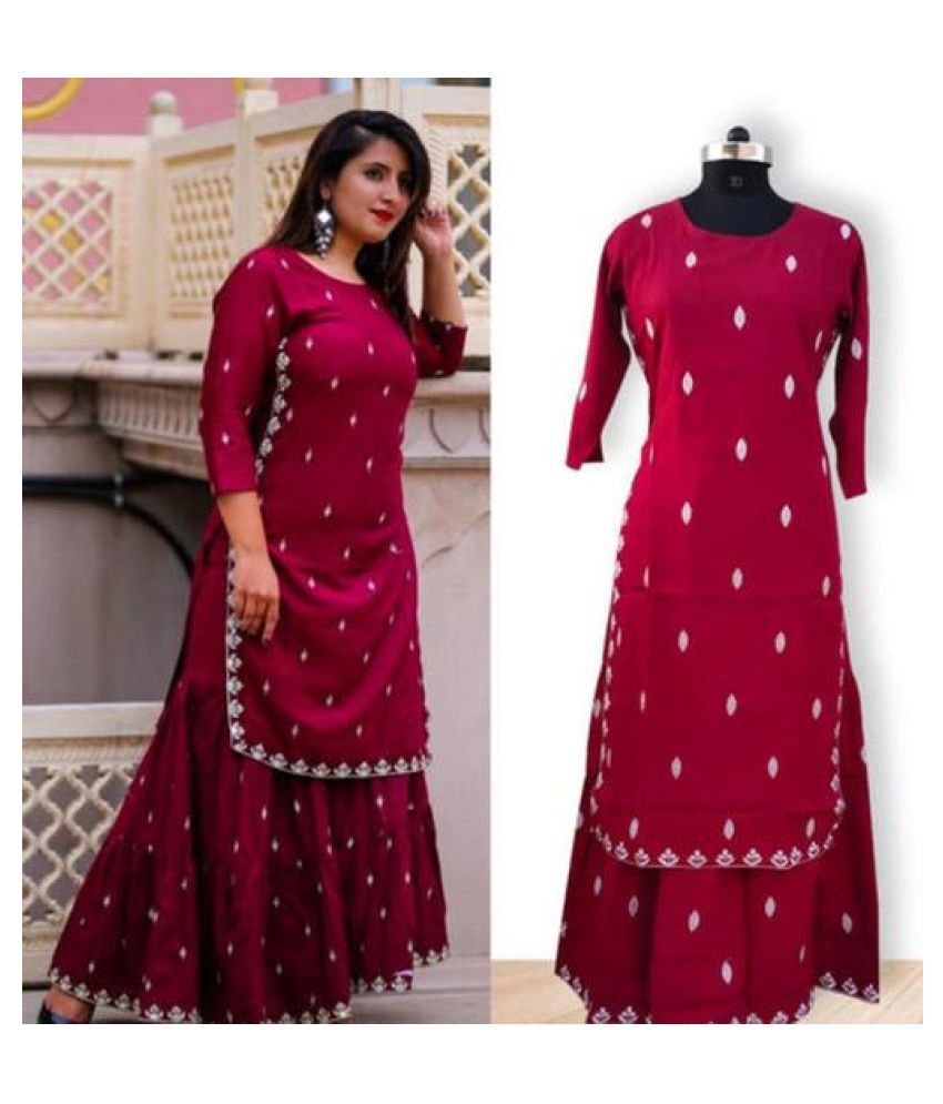 palazzo suits snapdeal