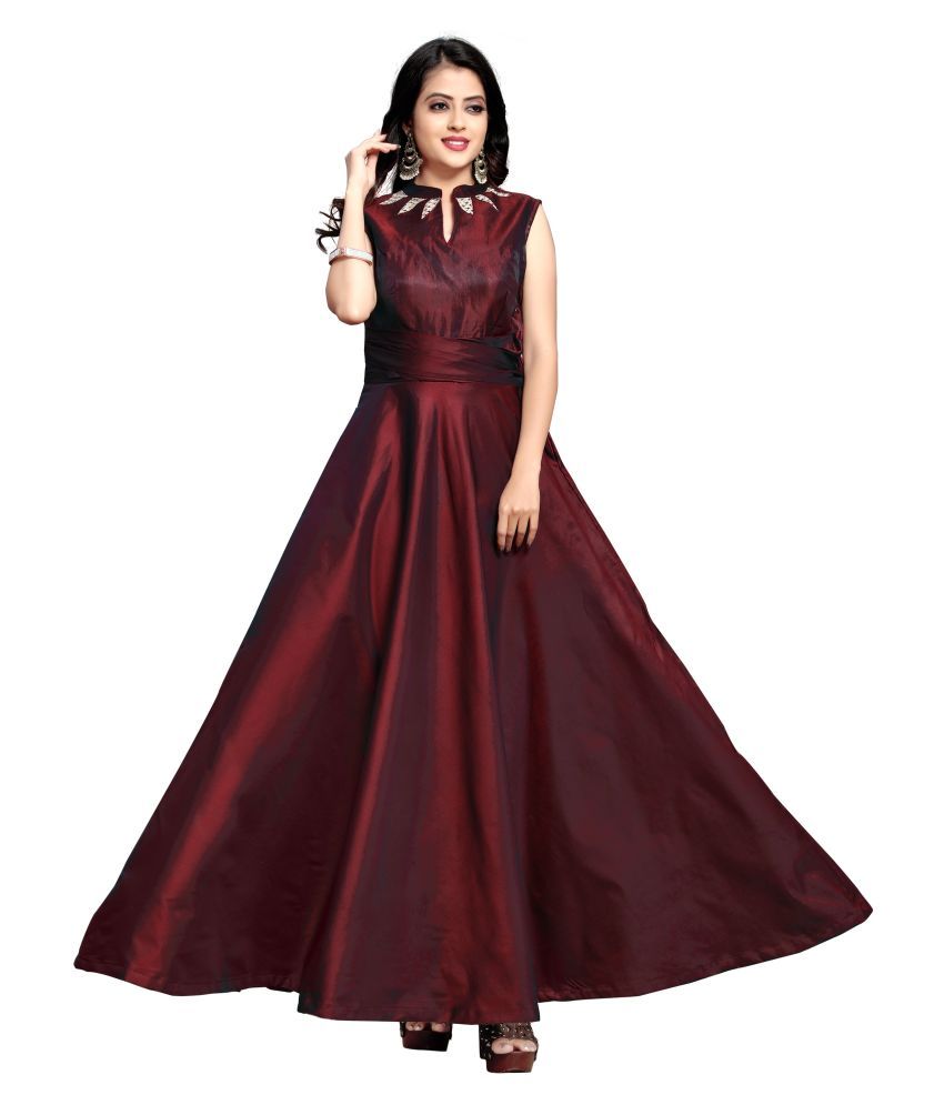 ethnic gown look