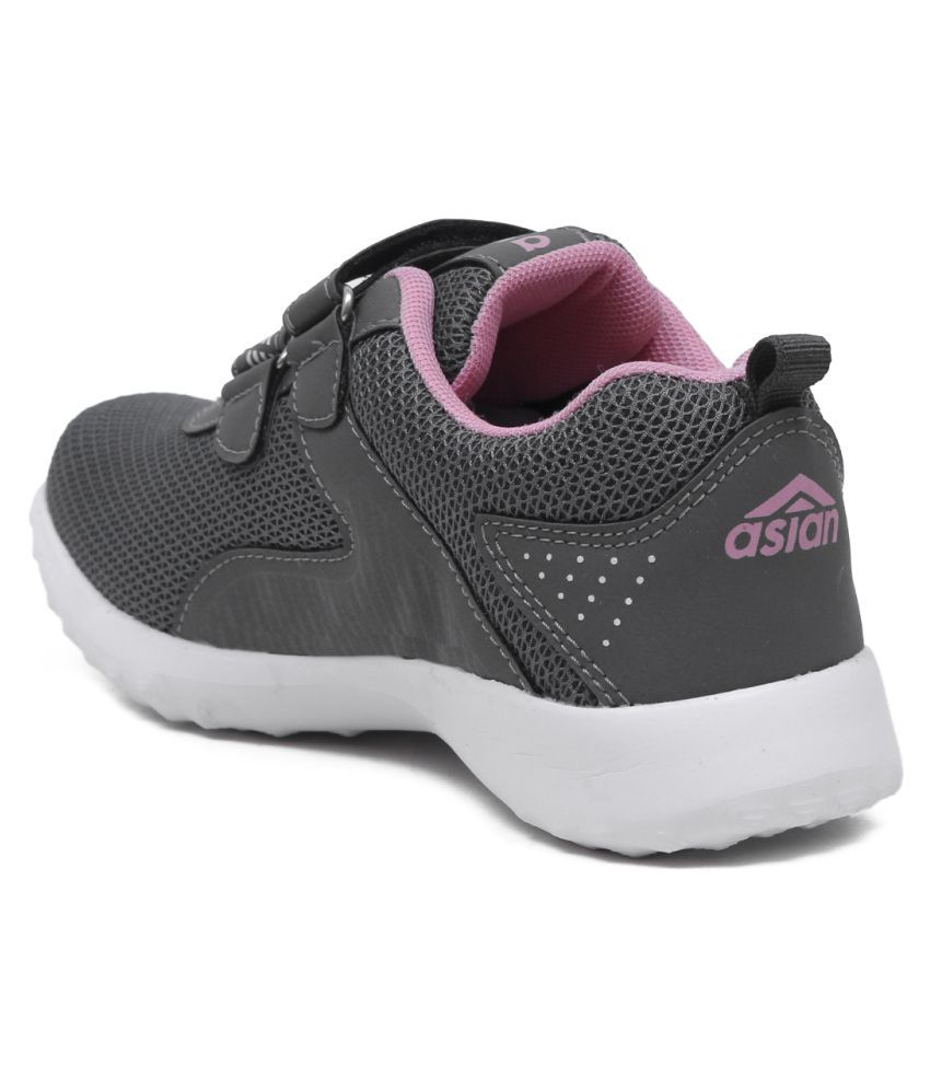 zappy pink casual shoes