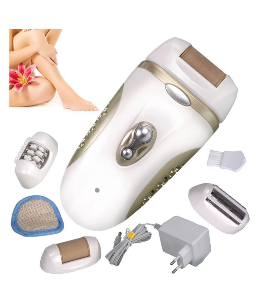 SJ Rechargeable Epilator ( White ) Buy SJ Rechargeable Epilator