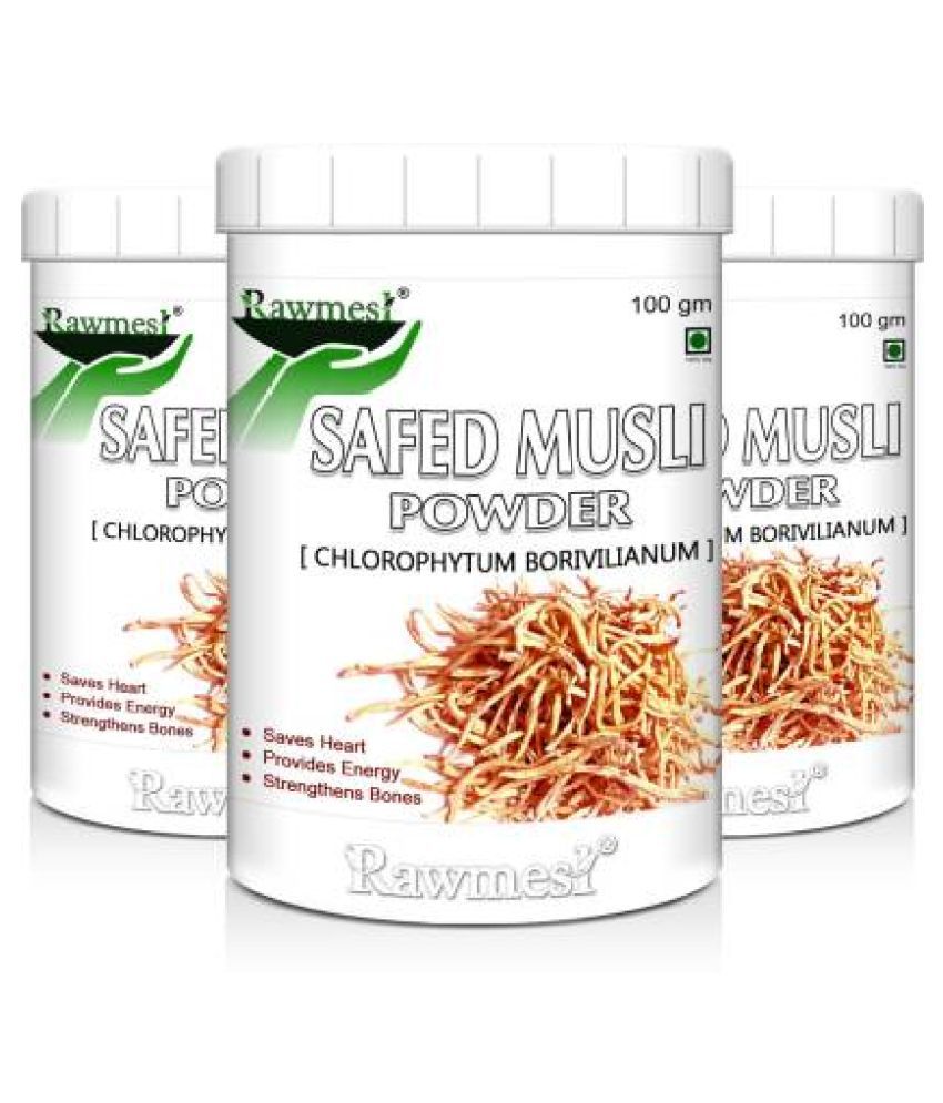     			rawmest Natural Safed Musli Powder 300 gm Vitamins Powder
