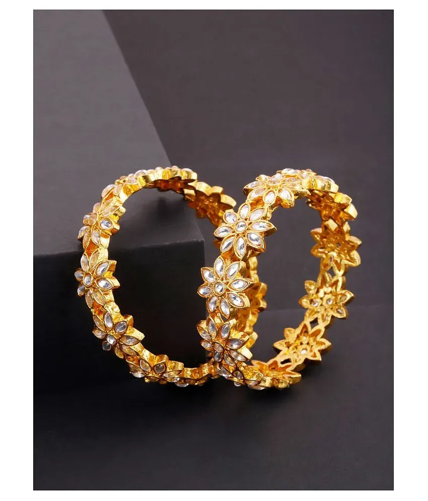 Gold plated bangles on on sale snapdeal