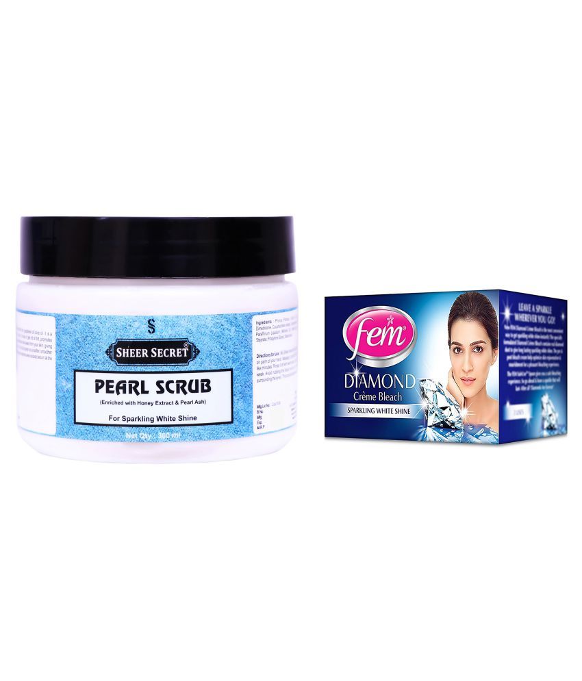 SHEER SECRET FEM BLEACH Facial Scrub 330 ml Buy SHEER SECRET FEM BLEACH Facial Scrub 330 ml at