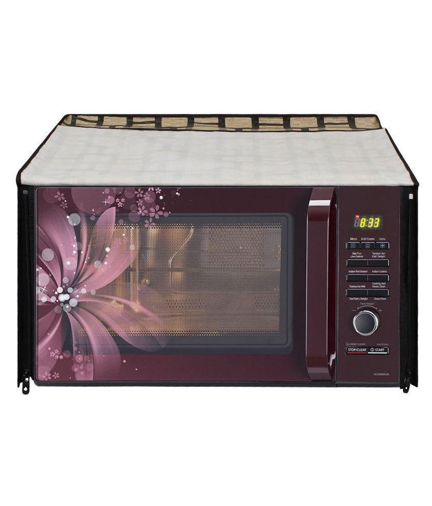 Glassiano Single PVC Multi Microwave Oven Cover - - Buy Glassiano