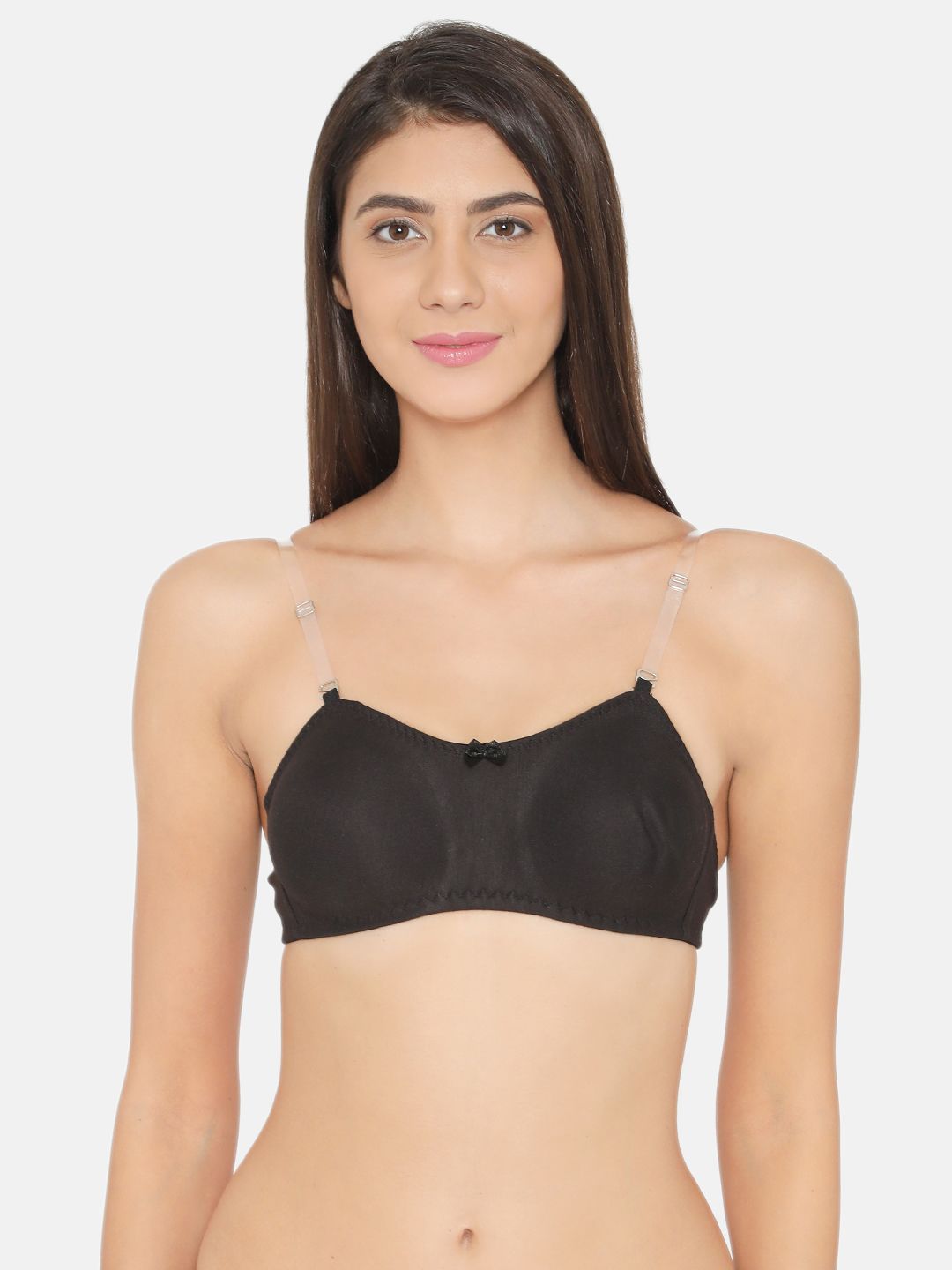     			Clovia Poly Cotton Non Padded Women's Tube Bra ( Black )