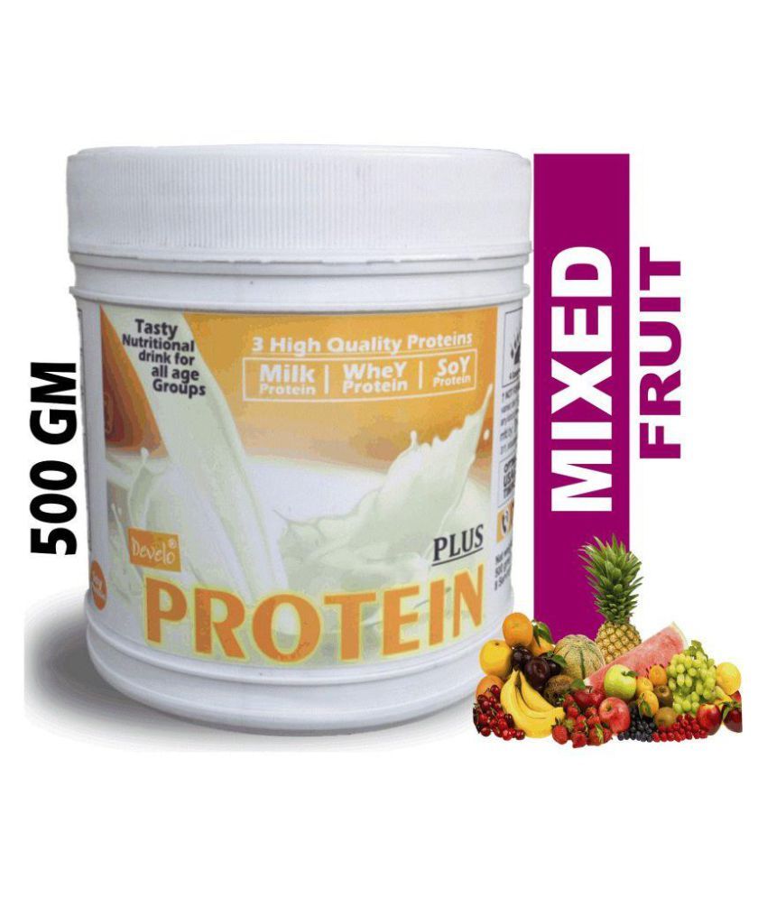 DEVELO WHEY/SOY/MILK PROTEIN POWDER 500 gm Buy DEVELO WHEY/SOY/MILK