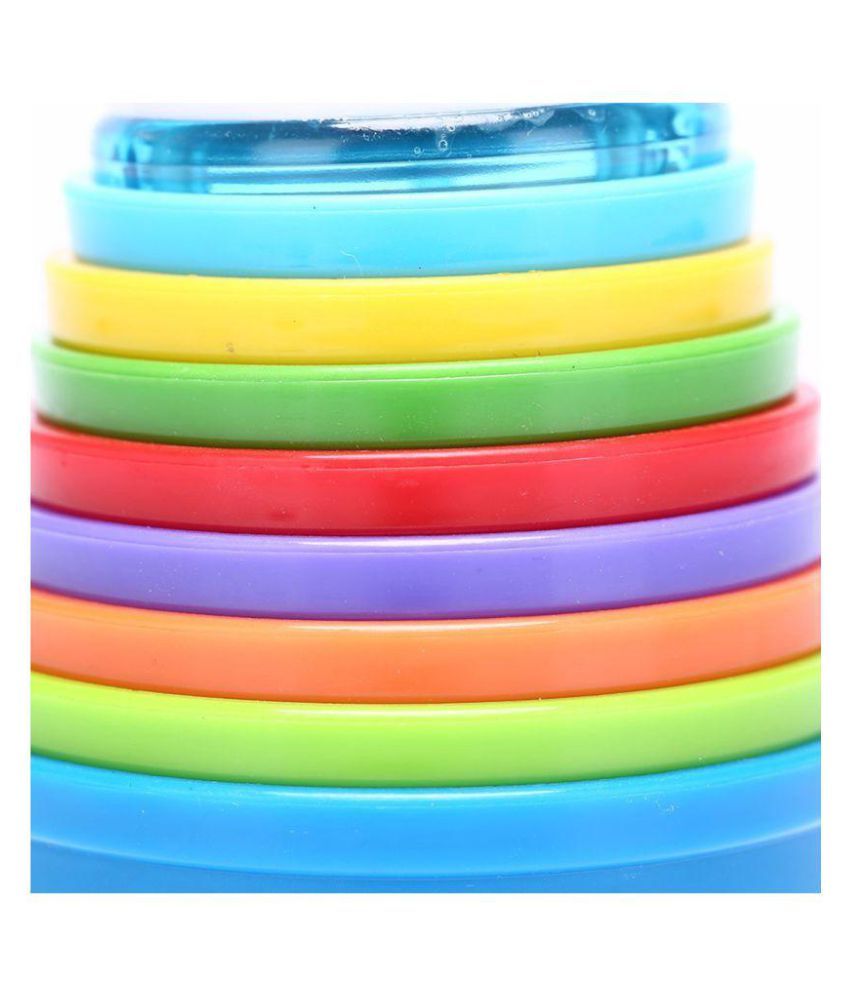 rainbow nesting toy