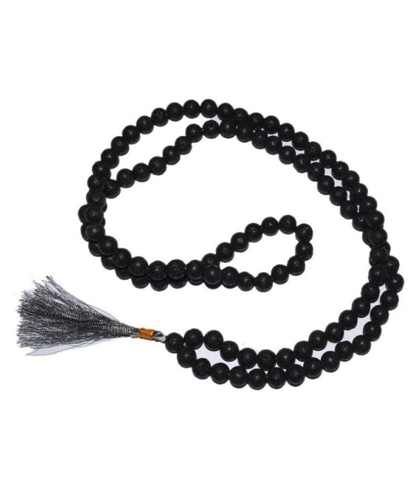     			Black Sulemani Hakik Mala Natural & original beads Jaipur Gemstone