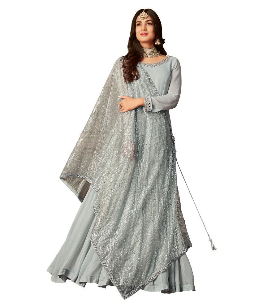 ethnic yard anarkali gown