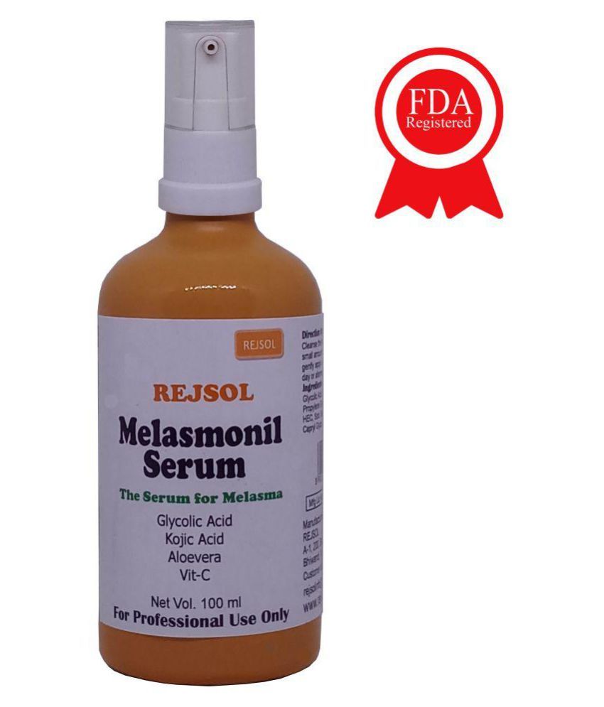 REJSOL REJSOL MELASMA SERUM Face Serum SPF 4 100 ml: Buy REJSOL REJSOL ...