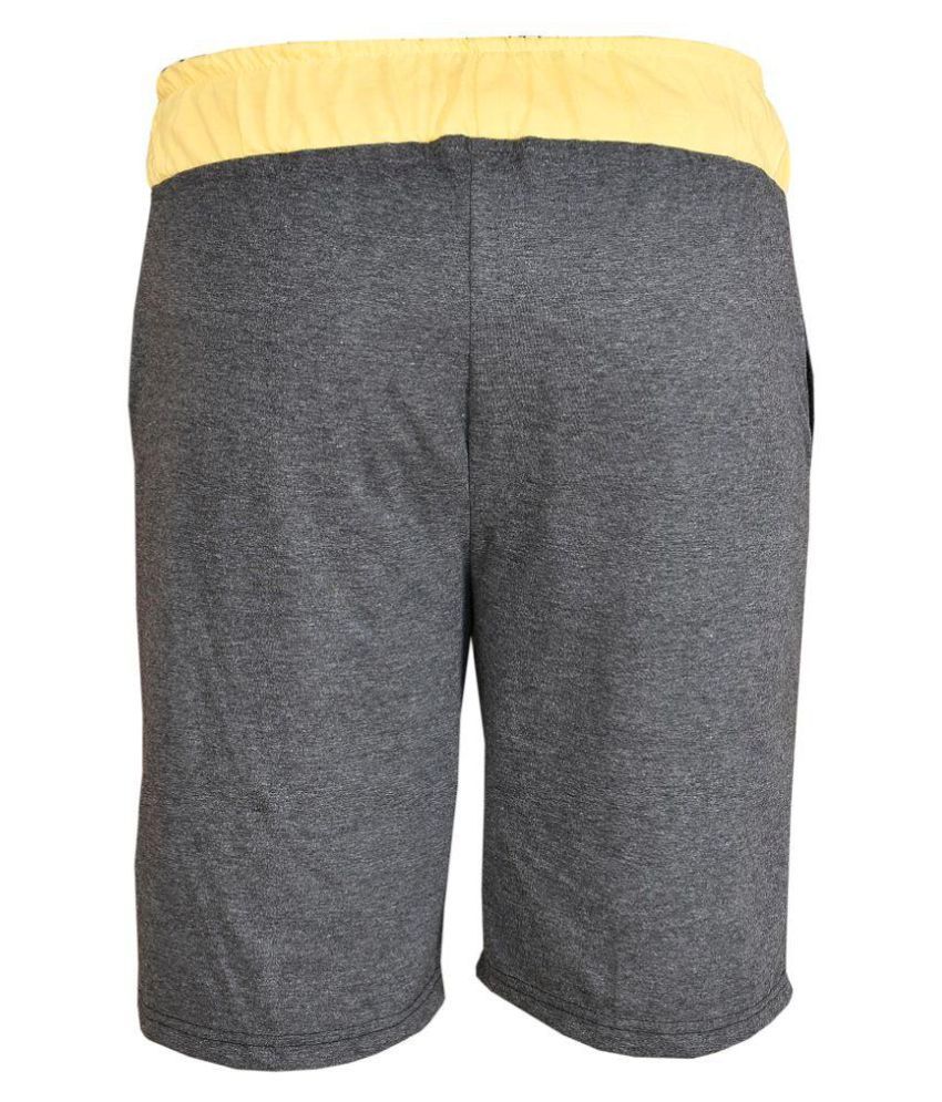 BLUSHH Grey Shorts YES - Buy BLUSHH Grey Shorts YES Online at Low Price ...